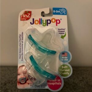 RaZbaby Jollypop Pacifier Set